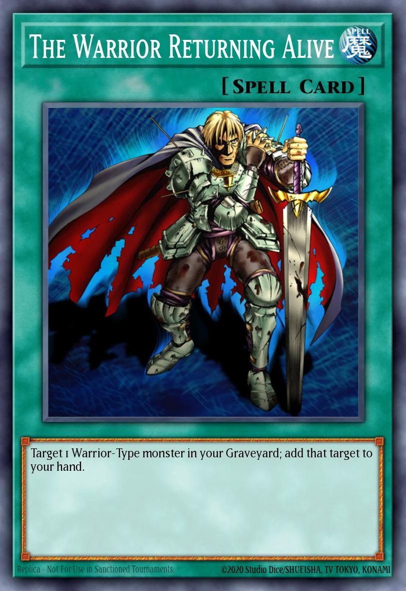 (149) YuGiOh TCG DB2: Dark Beginning 2 Single: The Warrior Returning Alive Common