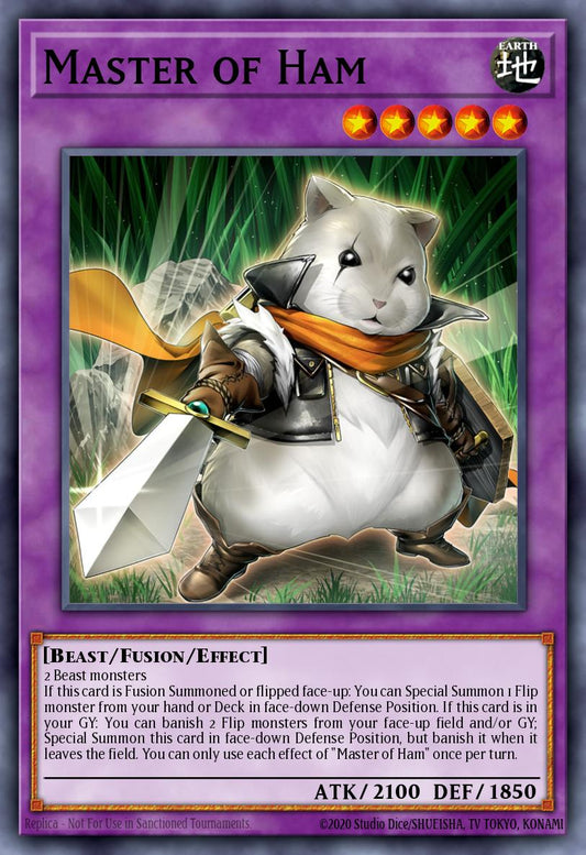 (040) YuGiOh TCG PHNI: Phantom Nightmare Single: Master of Ham  Common