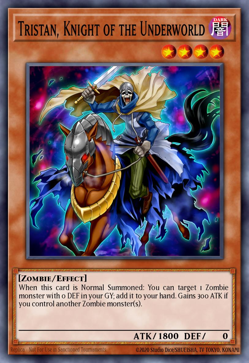 (009) YuGiOh TCG PGL2: Premium Gold 2 Single: Tristan, Knight of the Underworld Gold Secret Rare
