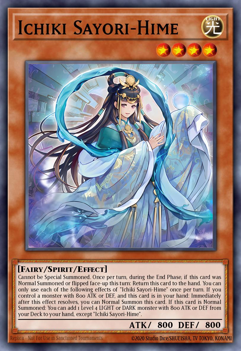 (030) YuGiOh TCG DOOD: Doom of Dimensions Single: Ichiki Sayori-Hime Super Rare