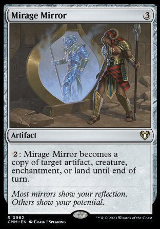 (962) Magic The Gathering Commander Masters: Extras Single: Mirage Mirror Rare