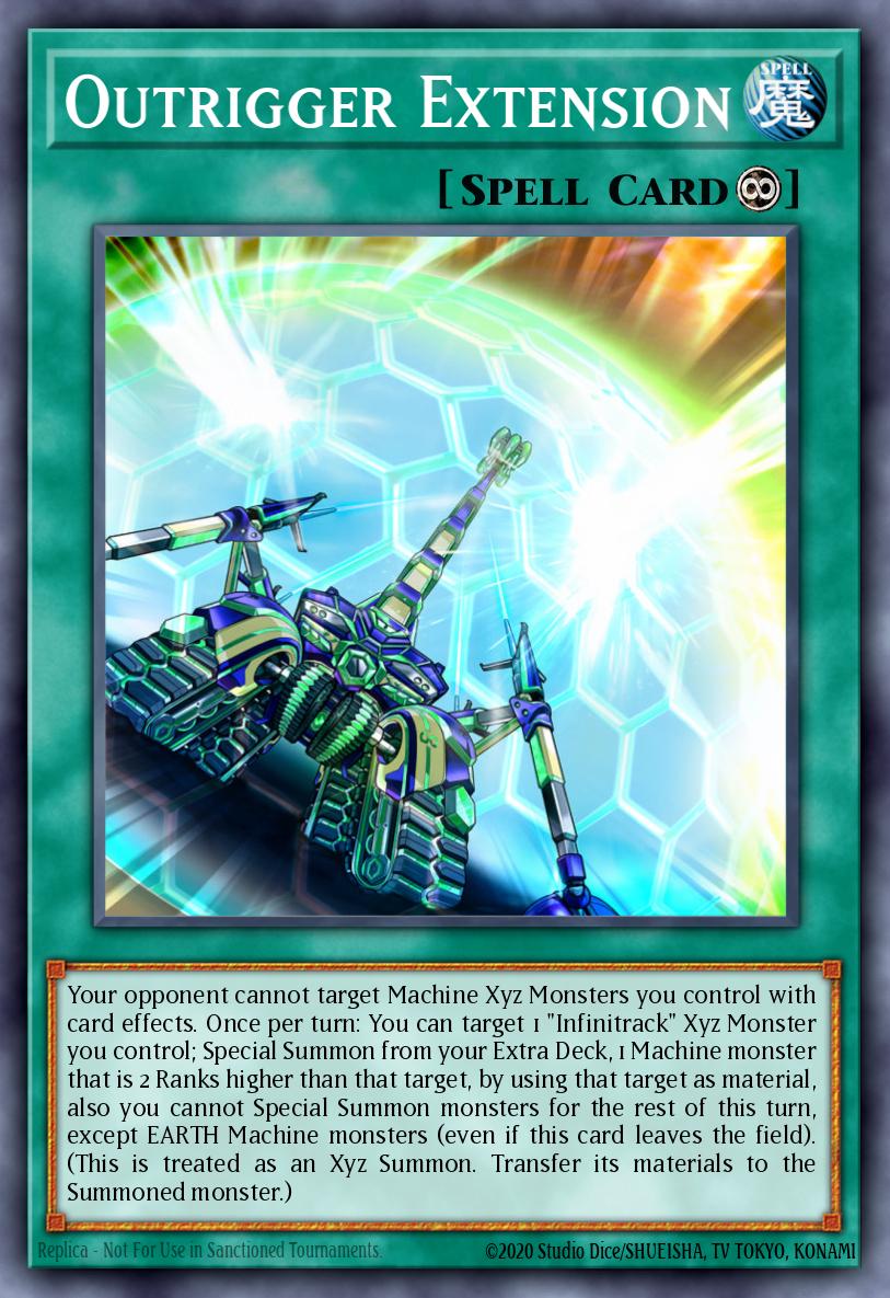 (217) YuGiOh TCG MP20: 2020 Tin of Lost Memories Mega Pack Single: Outrigger Extension Ultra Rare