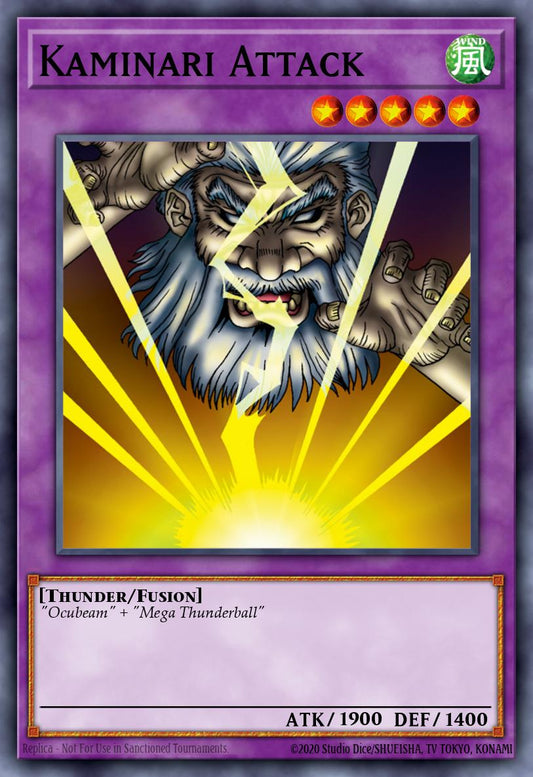 (EN041) YuGiOh TCG MRD: Metal Raiders Single: Kaminari Attack (V.3 - Common)  Common