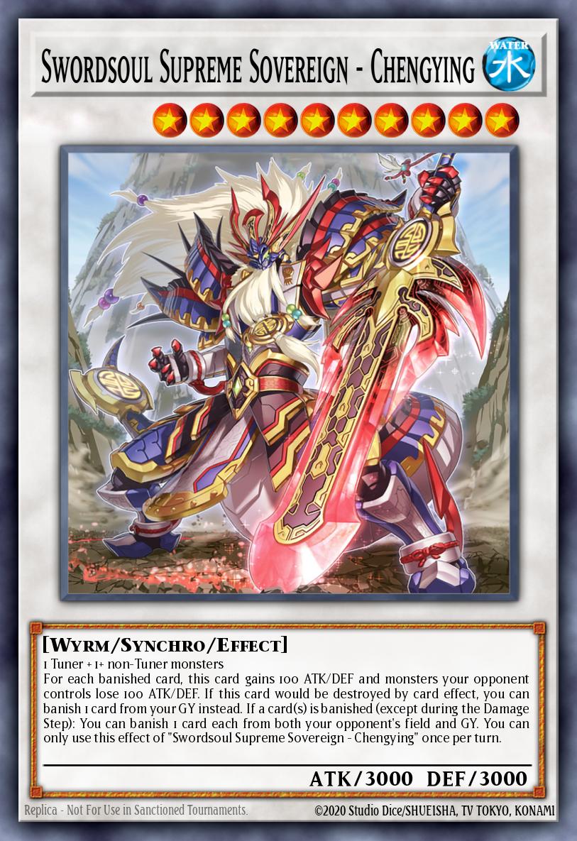 (089) YuGiOh TCG MZTM: Maze of the Master Single: Swordsoul Supreme Sovereign - Chengying Rare