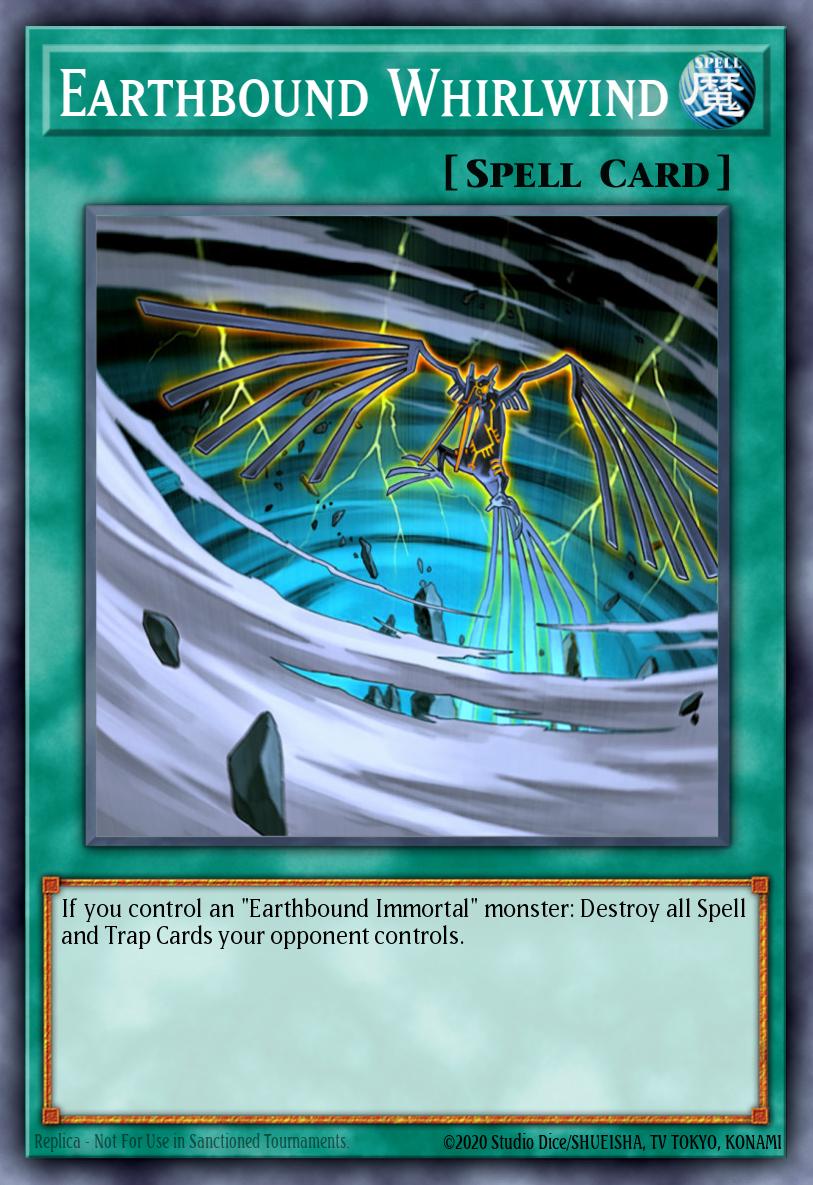 (046) YuGiOh TCG SOVR: Stardust Overdrive Single: Earthbound Whirlwind Super Rare