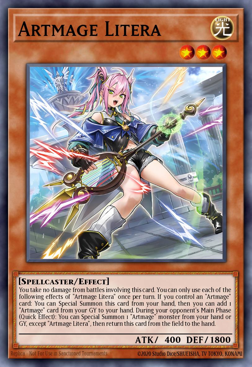 (DUAD011) YuGiOh TCG Duelist’s Advance Single: Artmage Litera Super Rare