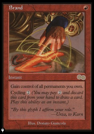 (176) Magic The Gathering The List Single: Brand Rare