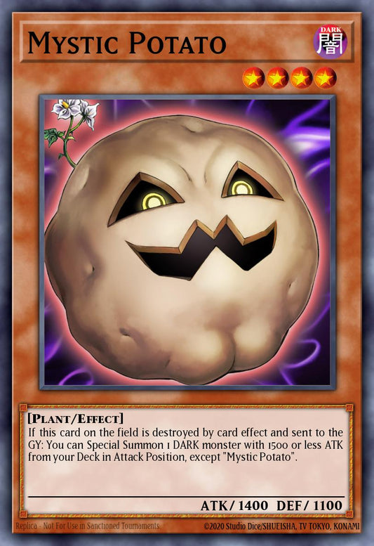 (098) YuGiOh TCG PHNI: Phantom Nightmare Single: Mystic Potato  Common