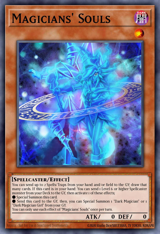 (014) YuGiOh TCG RA02: 25th Anniversary Rarity Collection II Single: Magicians' Souls (V.5 - Quarter Century Secret Rare)  Quarter Century Secret Rare