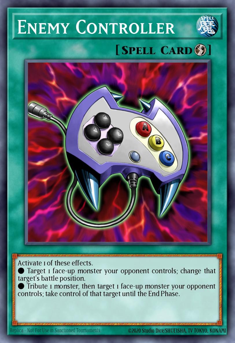 (052) YuGiOh TCG WISU: Wild Survivors Single: Enemy Controller Rare