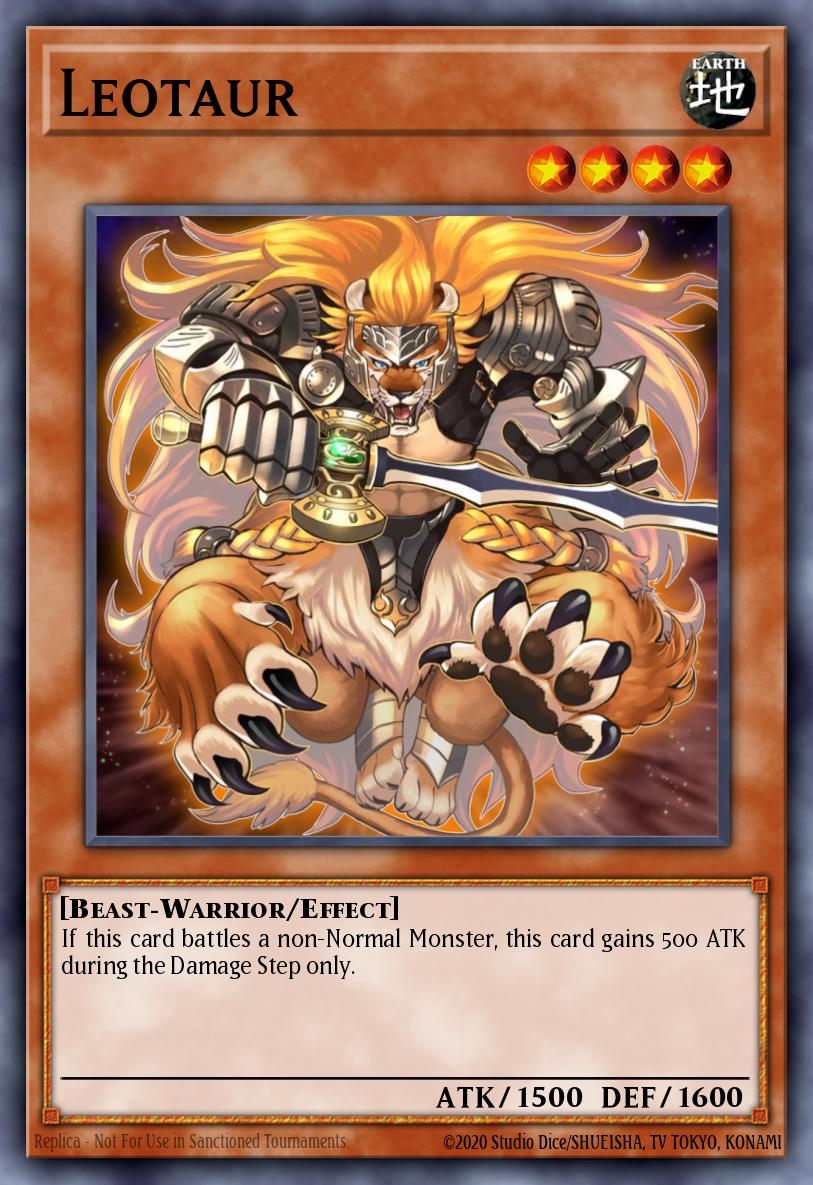 (045) YuGiOh TCG LEDU: Legendary Duelists Single: Leotaur Common
