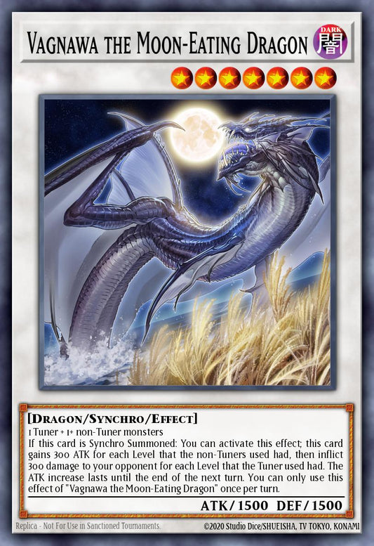 (043) YuGiOh TCG PHNI: Phantom Nightmare Single: Vagnawa the Moon-Eating Dragon  Common