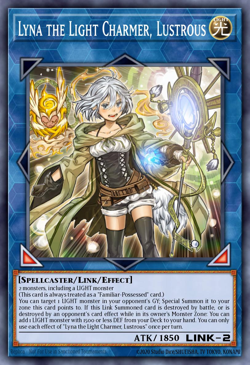 (081) YuGiOh TCG RA04: Quarter Century Stampede Single: Lyna the Light Charmer, Lustrous (V.5 - Quarter Century Secret Rare) Quarter Century Secret Rare