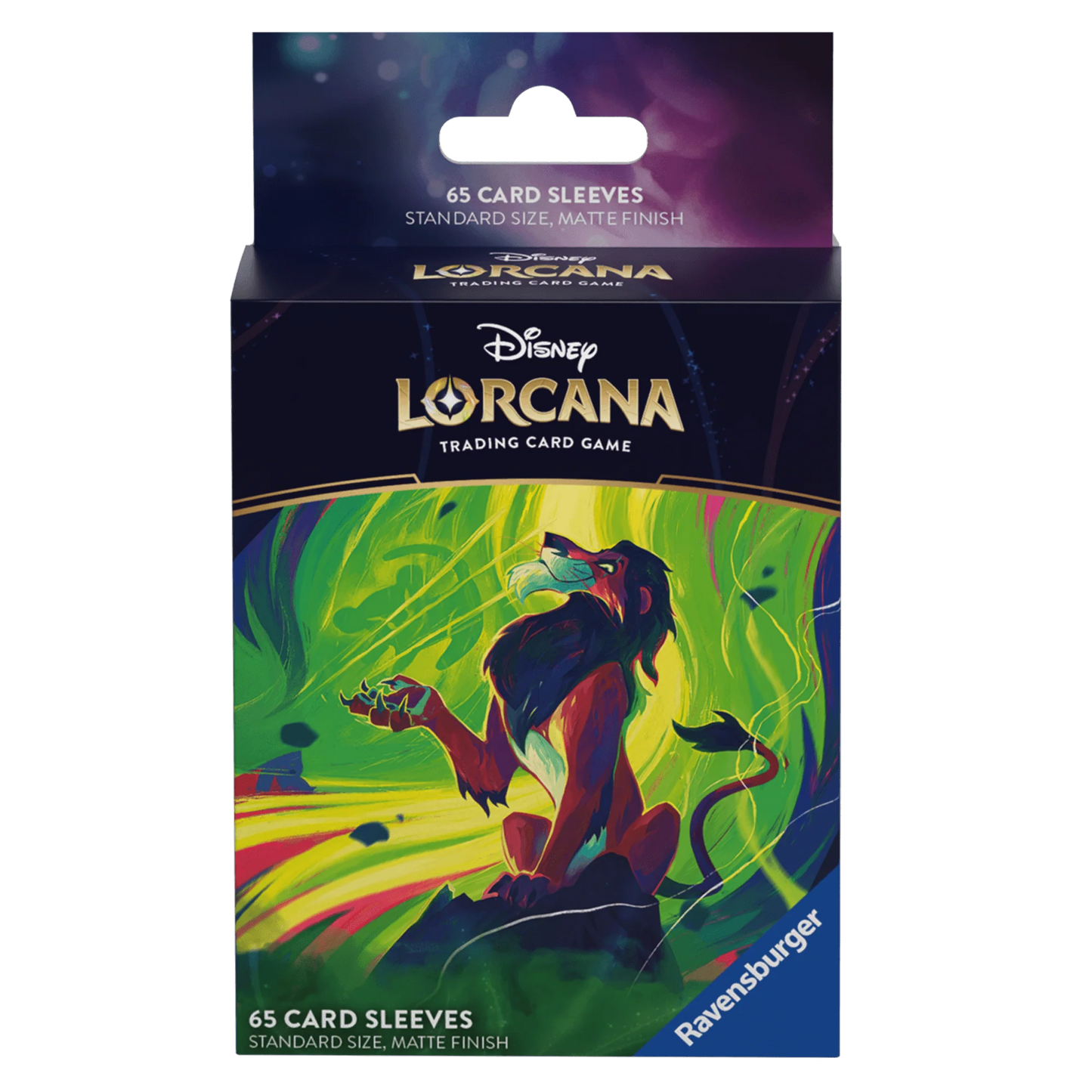 Disney Lorcana TCG Card Sleeves Scar (65)