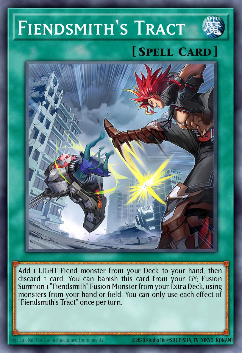 (061) YuGiOh TCG INFO: The Infinite Forbidden Single: Fiendsmith's Tract (V.2 - Quarter Century Secret Rare)  Quarter Century Secret Rare