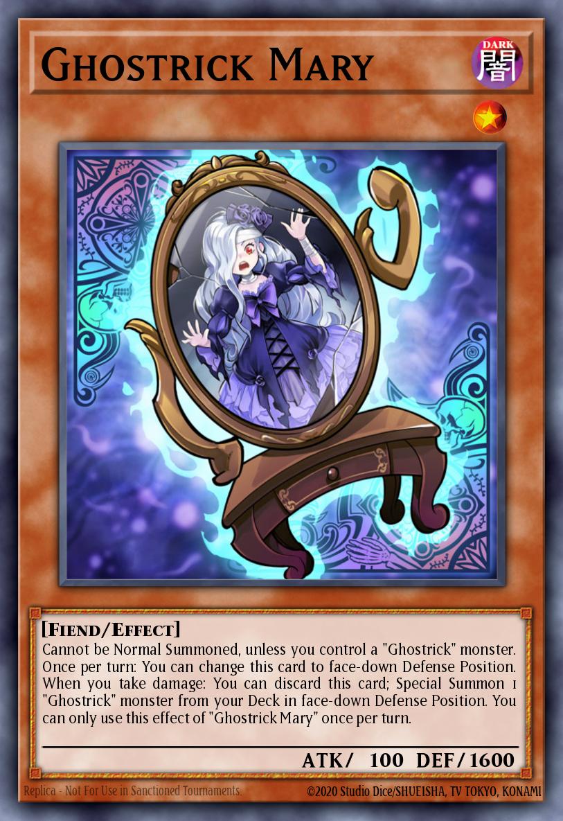 (203) YuGiOh TCG MP14: 2014 Mega-Tins Mega-Pack Single: Ghostrick Mary Super Rare