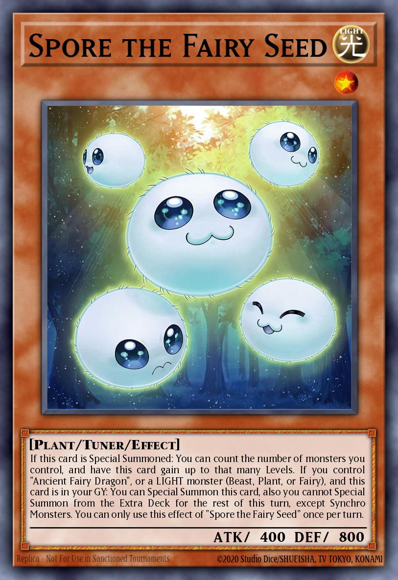 (007) YuGiOh TCG ALIN: Alliance Insight Single: Spore the Fairy Seed Common
