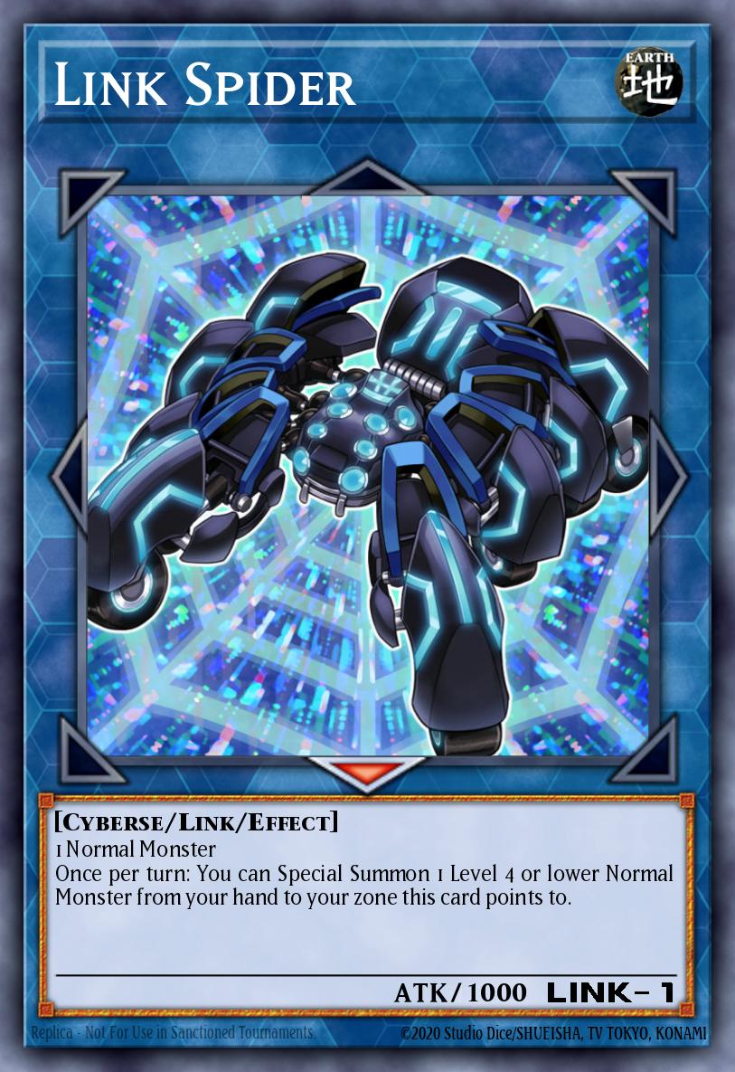 (045) YuGiOh TCG MP24: 25th Anniversary Tin: Dueling Mirrors Single: Link Spider Quarter Century Secret Rare