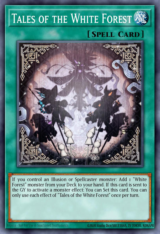 (058) YuGiOh TCG INFO: The Infinite Forbidden Single: Tales of the White Forest (V.1 - Ultra Rare)  Ultra Rare