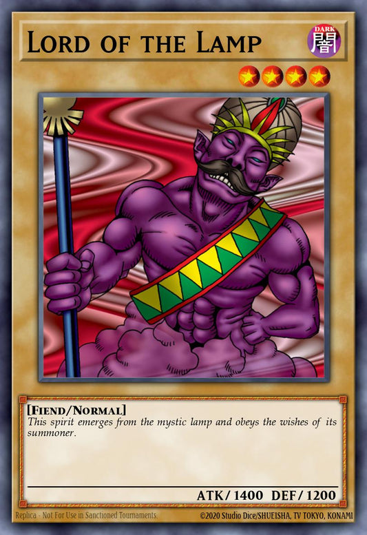 (098) YuGiOh TCG DB2: Dark Beginning 2 Single: Lord of the Lamp  Common