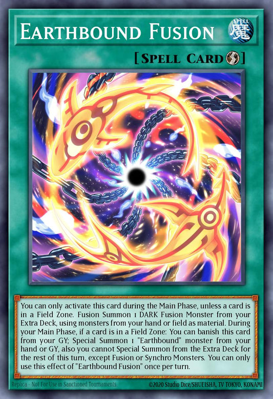 (064) YuGiOh TCG PHNI: Phantom Nightmare Single: Earthbound Fusion  Common