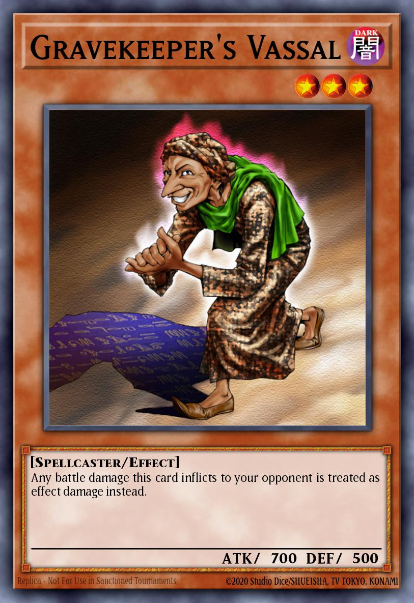 (257) YuGiOh TCG LCJW: Legendary Collection 4: Mega Pack Single: Gravekeeper's Vassal Common