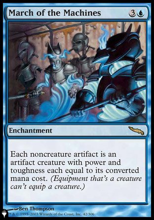 (042) Magic The Gathering The List Single: March of the Machines Rare