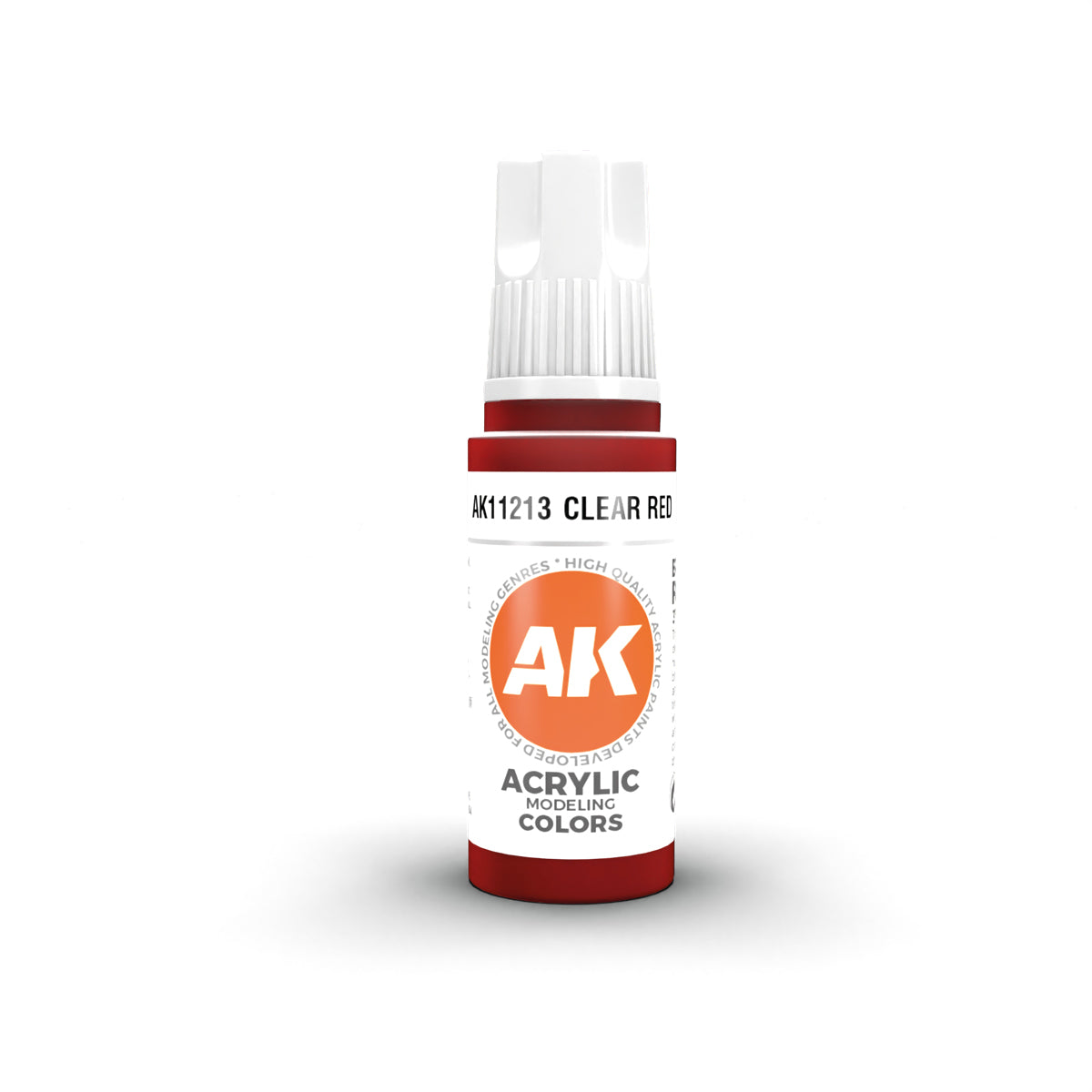 AK 3rd Gen 17ml - Clear Red - AK11213