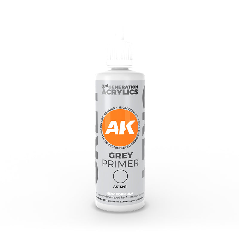 AK 3rd Gen 100ml - Grey Primer - AK11241