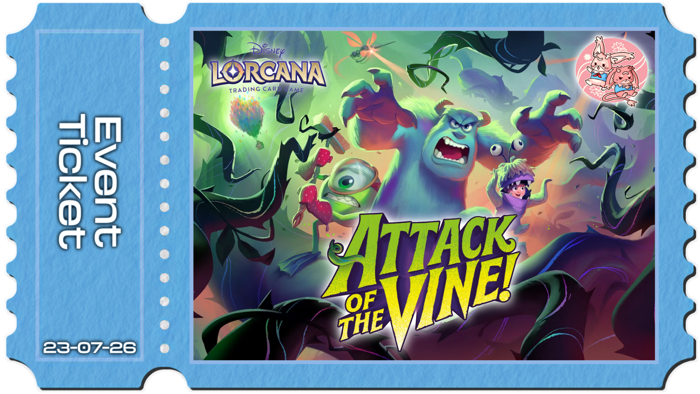 Lorcana: Attack of the Vine Prerelease - Thu 23rd July 2026