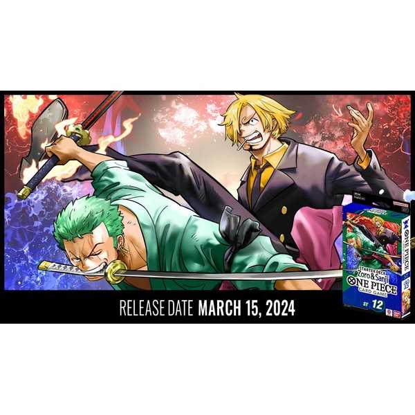 One Piece Card Game: Starter Deck - Zoro and Sanji (ST-12) Puca Puca Games One Piece Card Game: Starter Deck - Zoro and Sanji (ST-12) Puca Puca Games