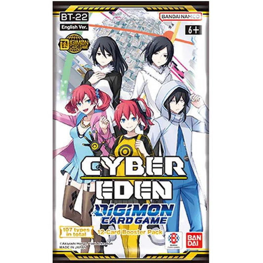 Digimon TCG: Cyber Eden Booster Pack (BT22)