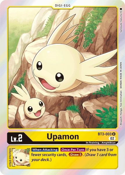 (BT3-003) Digimon TCG Resurgence Booster Single: Upamon (BT3-003) Uncommon