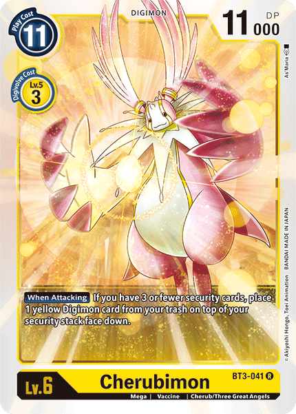 (BT3-041) Digimon TCG Release Special Booster v1.5 Single: Cherubimon (BT3-041) Rare