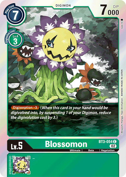 (BT3-054) Digimon TCG Resurgence Booster Single: Blossomon (BT3-054) Common