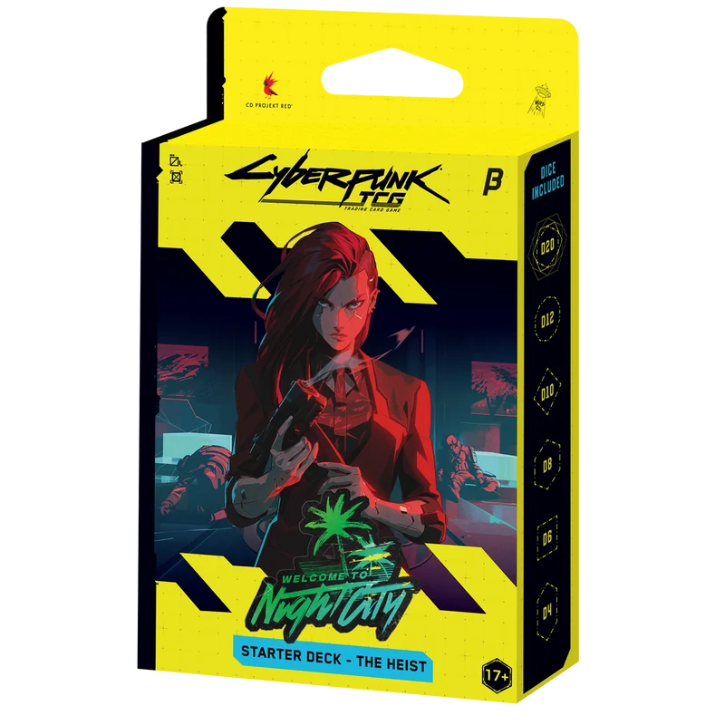 Cyberpunk TCG – Beta Starter Deck – The Heist