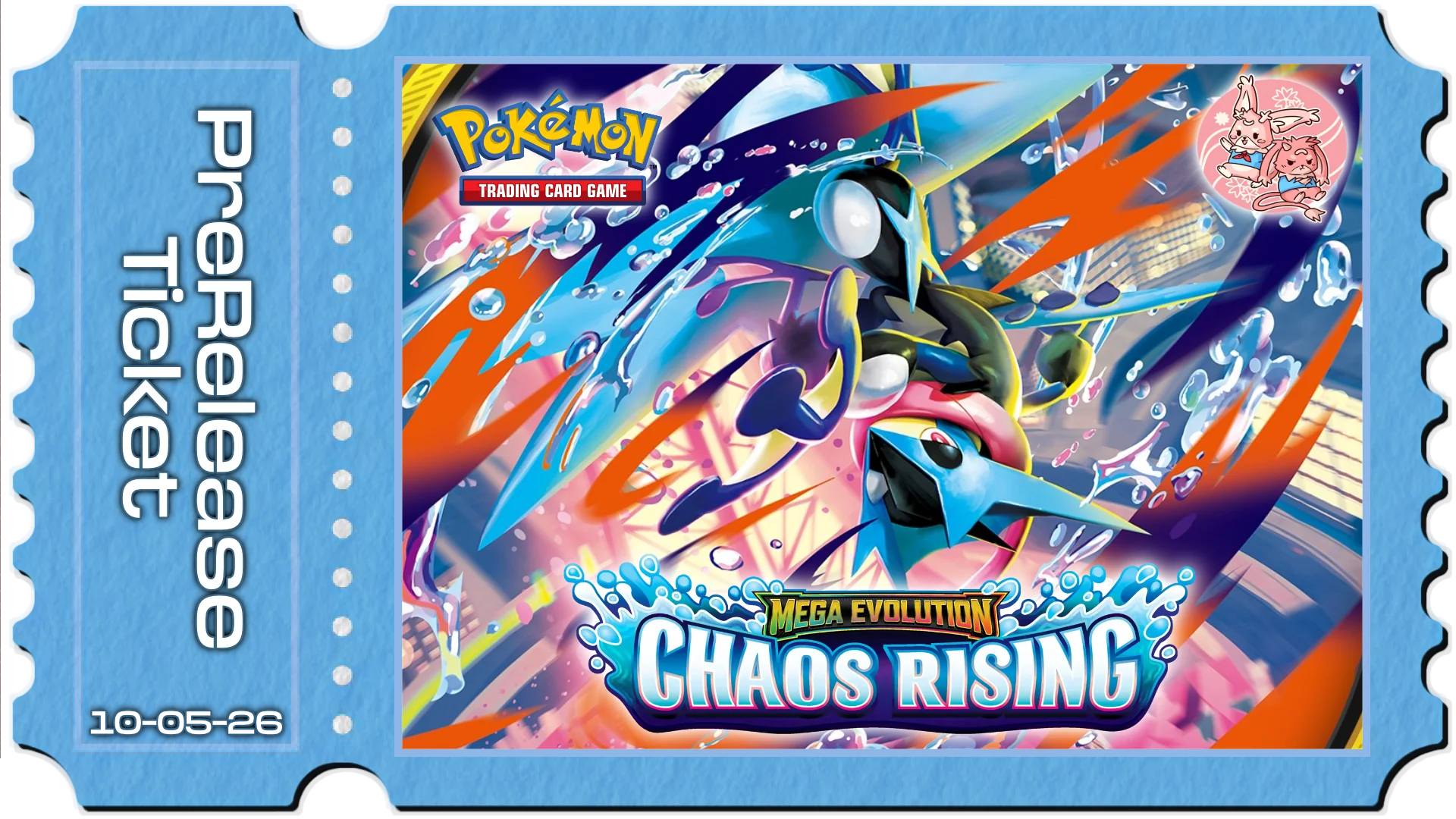 Pokemon TCG: Chaos Rising PreRelease 1 - Sun 10th May 2026  Puca Puca Games