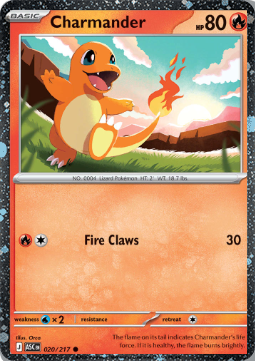 (020/217) Pokemon TCG Ascended Heroes: Additionals Single: Charmander Promo