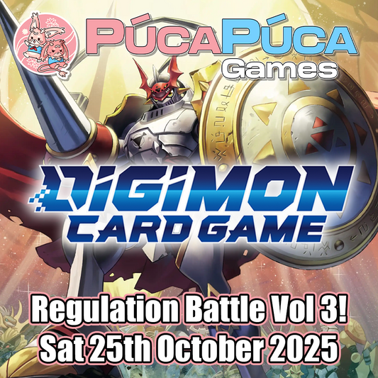 Digimon: Regulation Battle Vol. 3 - Sat 25th October 2025