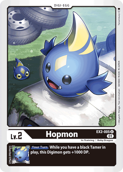 (005) Digimon TCG Digital Hazard Single: Hopmon (EX2-005) Uncommon