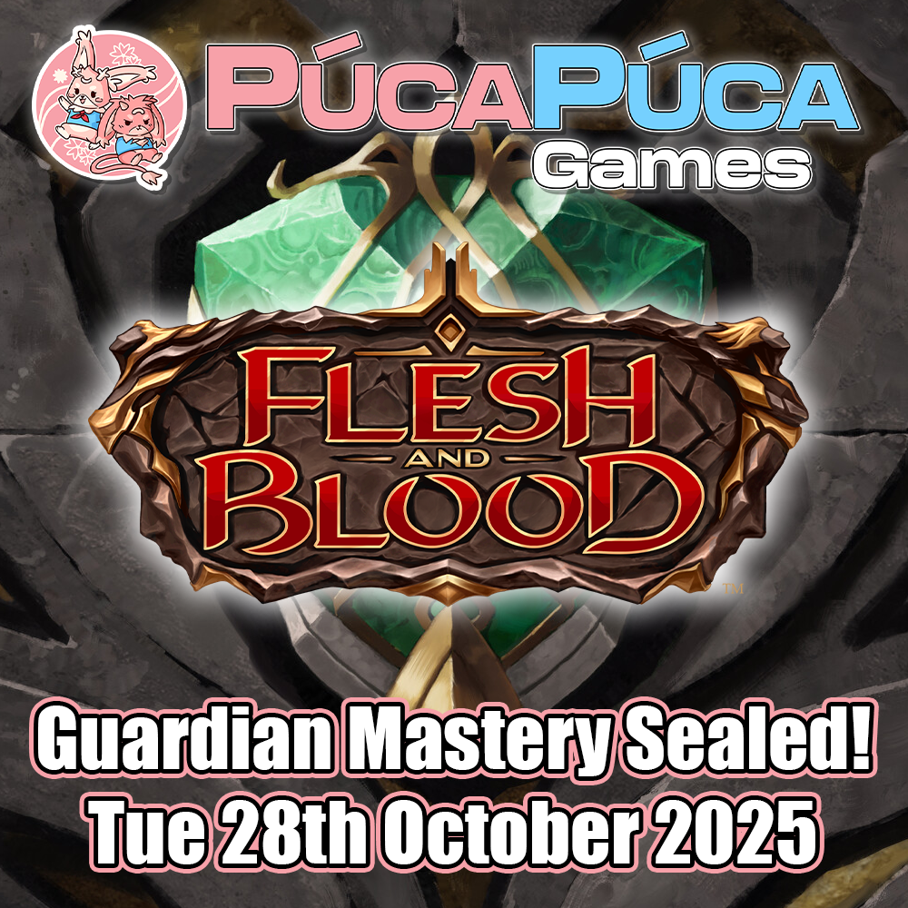 Flesh & Blood: Guardian Mastery Sealed Event (Crack, Shuffle, Play)! - Tue 28th October 2025