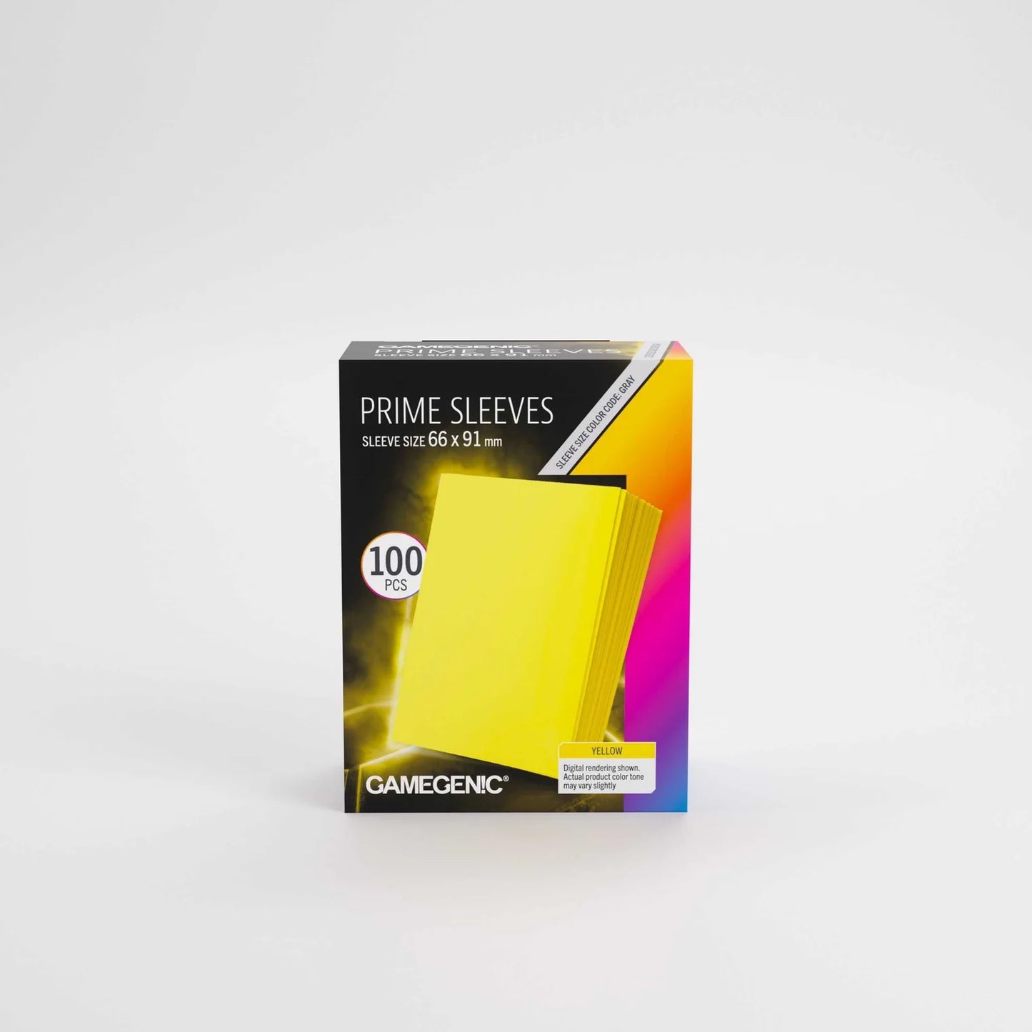 Gamegenic Prime Sleeves Yellow 66x91 (100 ct.)