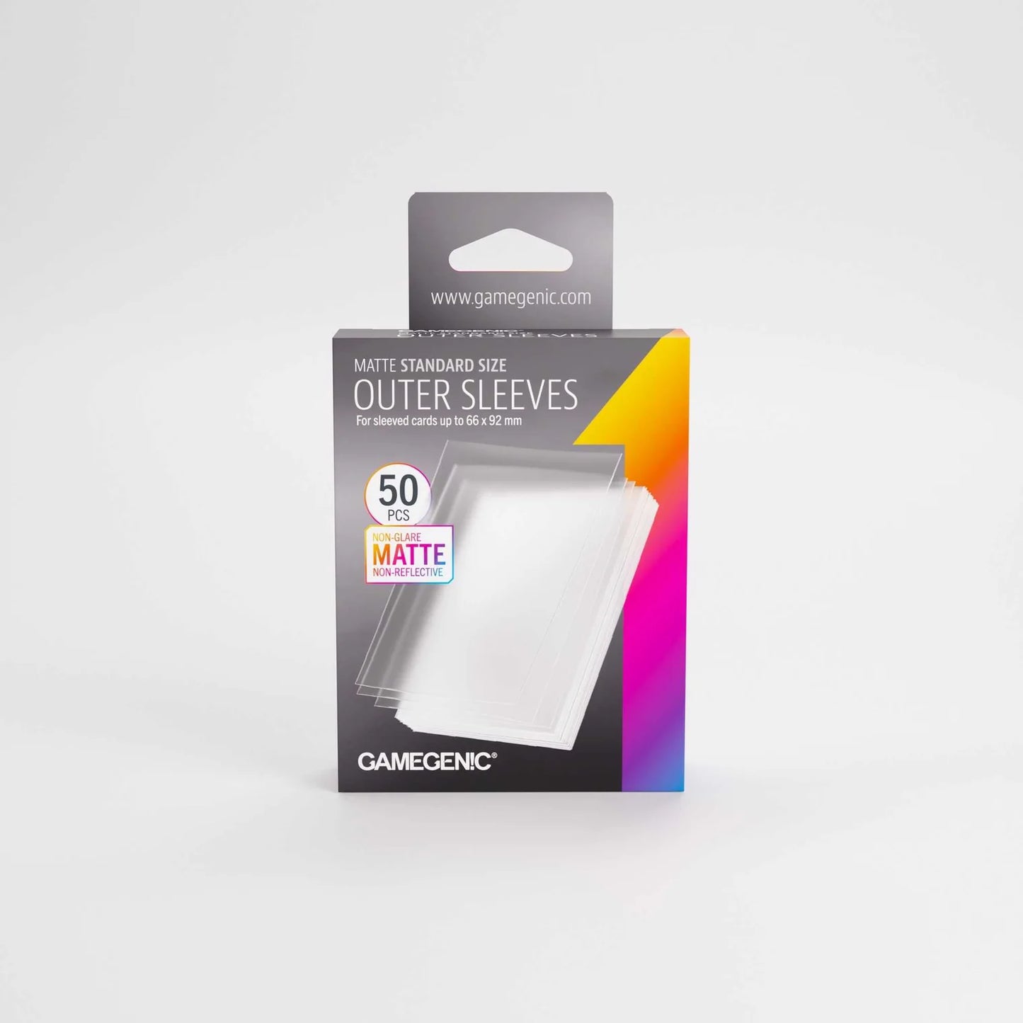 Gamegenic Matte Outer Sleeves Standard Size 69x94 (50 ct.)