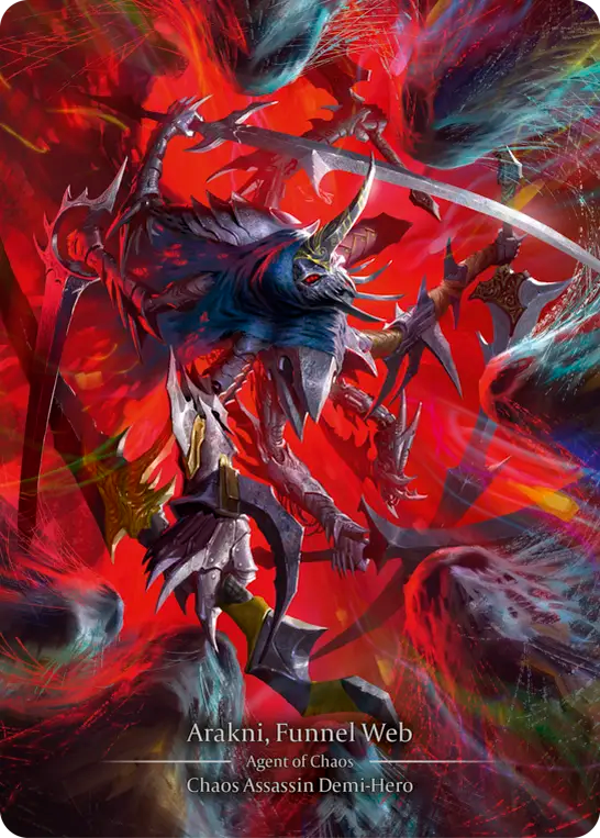 (HNT004) Flesh & Blood TCG The Hunted Single: Arakni, Funnel Web (Marvel) Marvel