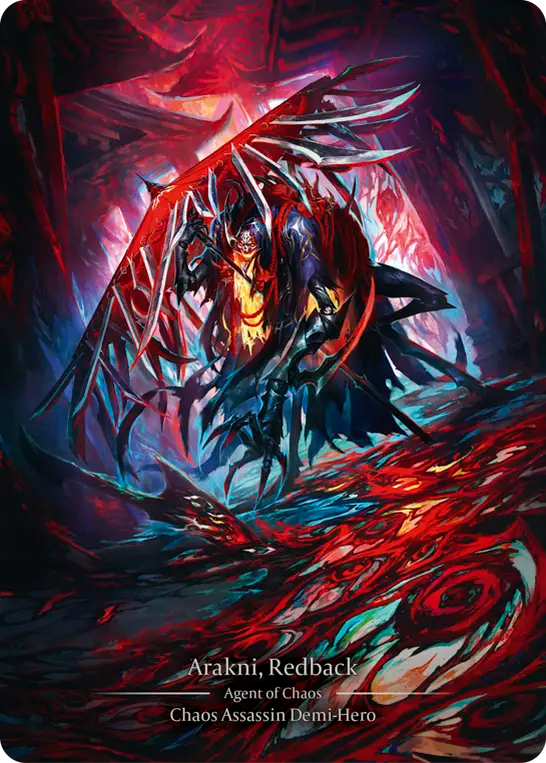 (HNT006) Flesh & Blood TCG The Hunted Single: Arakni, Redback (Marvel) Marvel