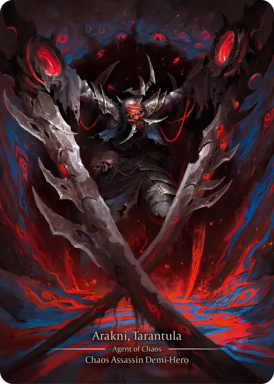 (HNT007) Flesh & Blood TCG The Hunted Single: Arakni, Tarantula (Marvel) Marvel