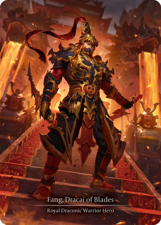 (HNT098) Flesh & Blood TCG The Hunted Single: Fang, Dracai of Blades (Marvel) Marvel