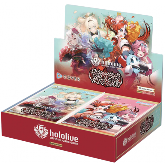 hololive OFFICIAL CARD GAME - Ayakashi Vermilion Booster Box