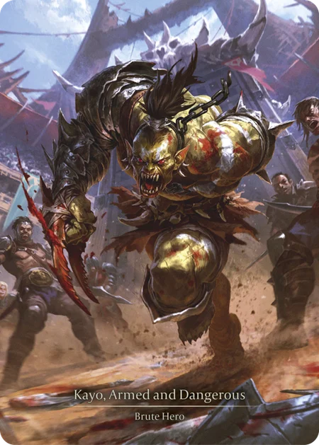 (HVY001) Flesh & Blood TCG Heavy Hitters Single: Kayo, Armed and Dangerous (Marvel) Marvel