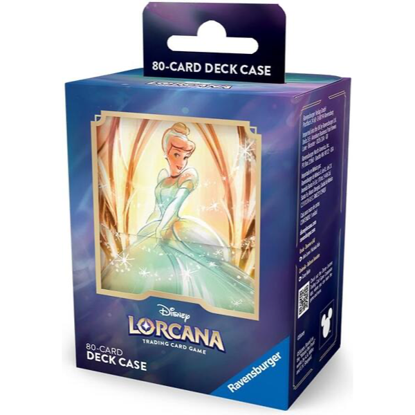 Disney Lorcana TCG: Cinderella 80 Card Deck Box